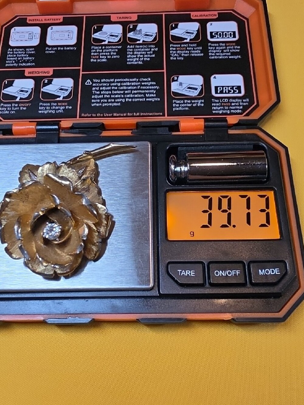 RARE Vintage Marcel Boucher 3D Rose of Seville Brooch ▪︎ Marked 8085P - LOVELY!